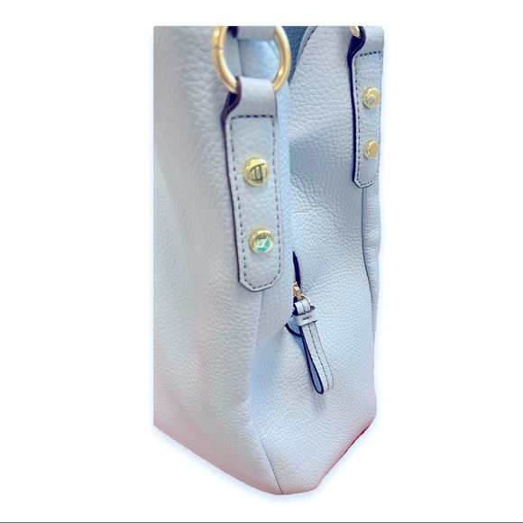 Baby Blue Anne Klein Tote Handbag - Picture 3 of 4
